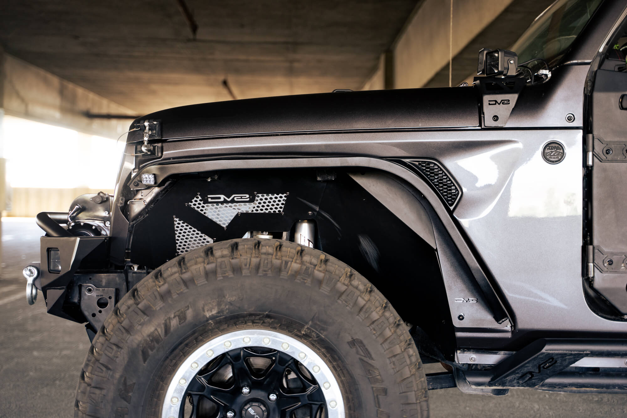 2018+ Jeep Wrangler JL Spec Series Tube Slim Fender Flares - Apollo Off-Road