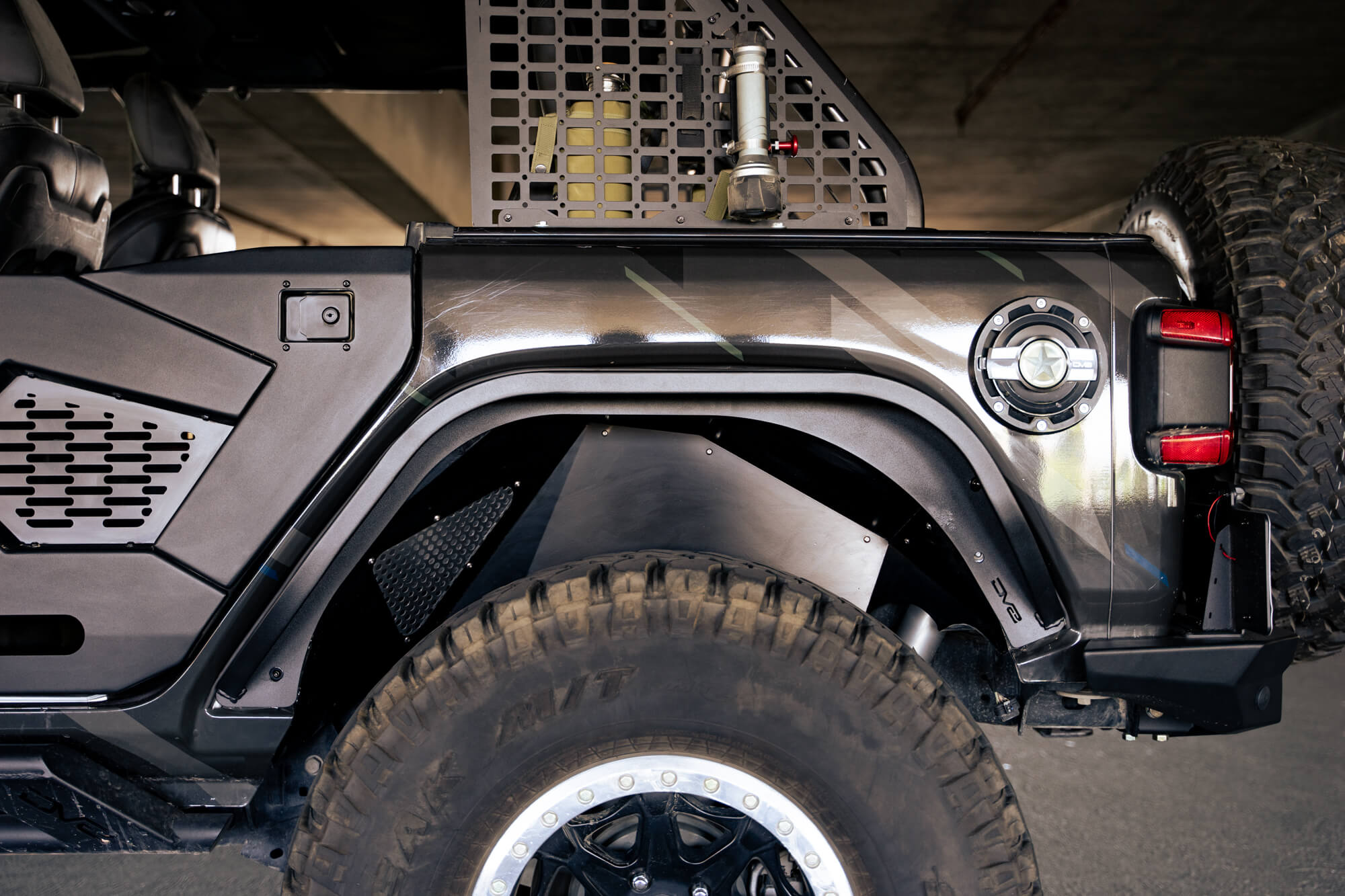 2018+ Jeep Wrangler JL Spec Series Tube Slim Fender Flares - Apollo Off-Road