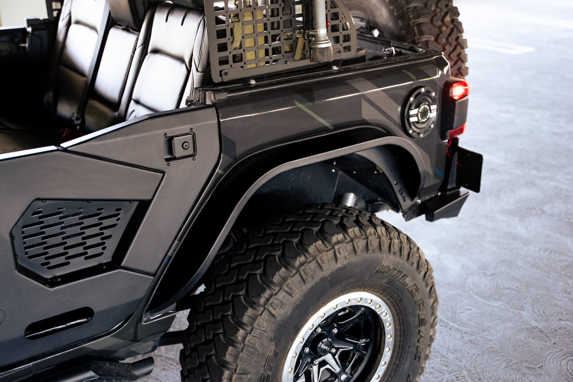 2018+ Jeep Wrangler JL Spec Series Tube Slim Fender Flares - Apollo Off-Road