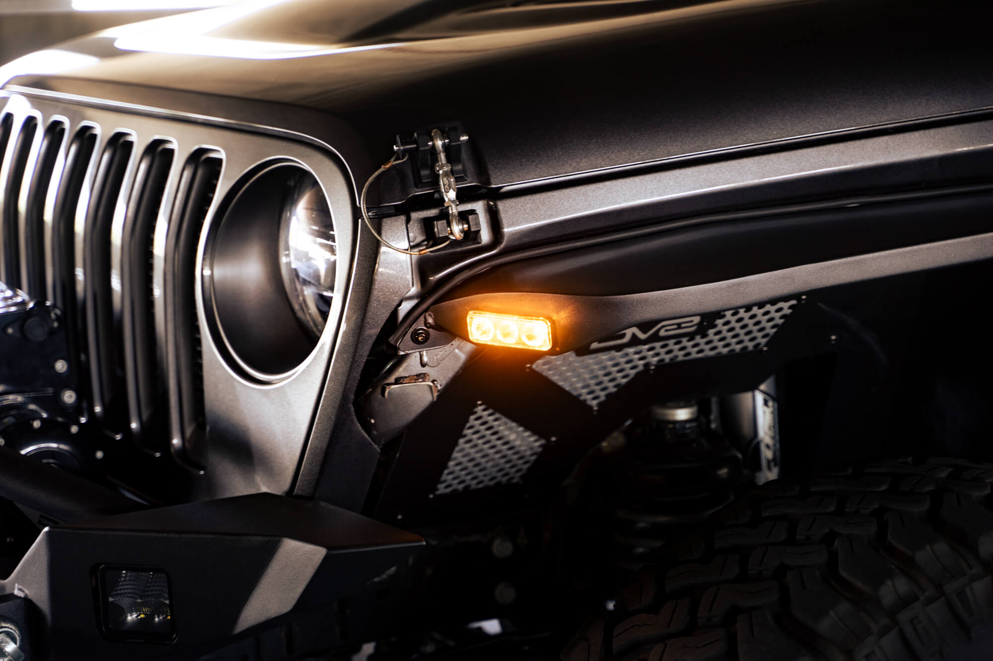 2018+ Jeep Wrangler JL Spec Series Tube Slim Fender Flares - Apollo Off-Road