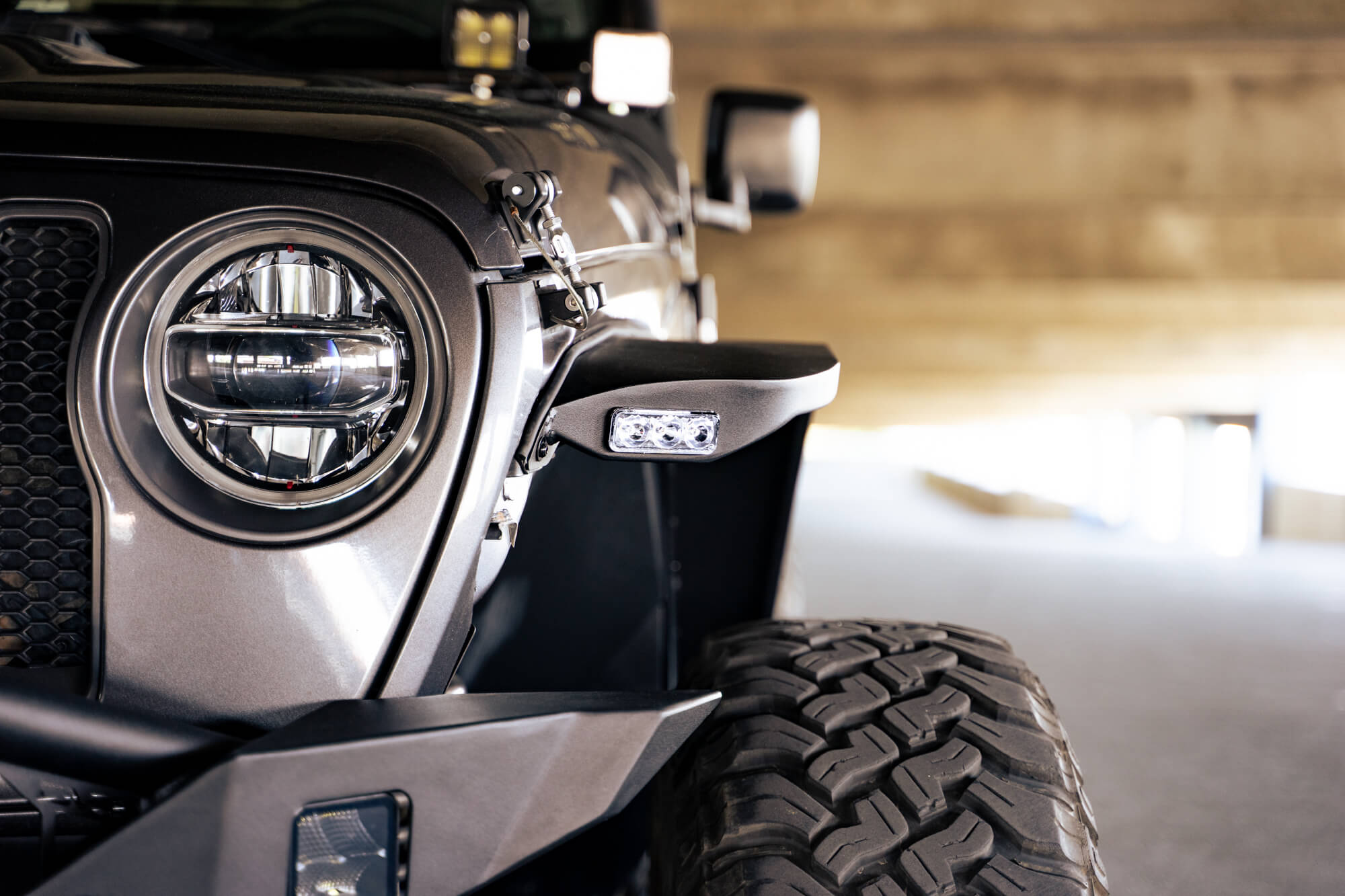 2018+ Jeep Wrangler JL Spec Series Tube Slim Fender Flares - Apollo Off-Road