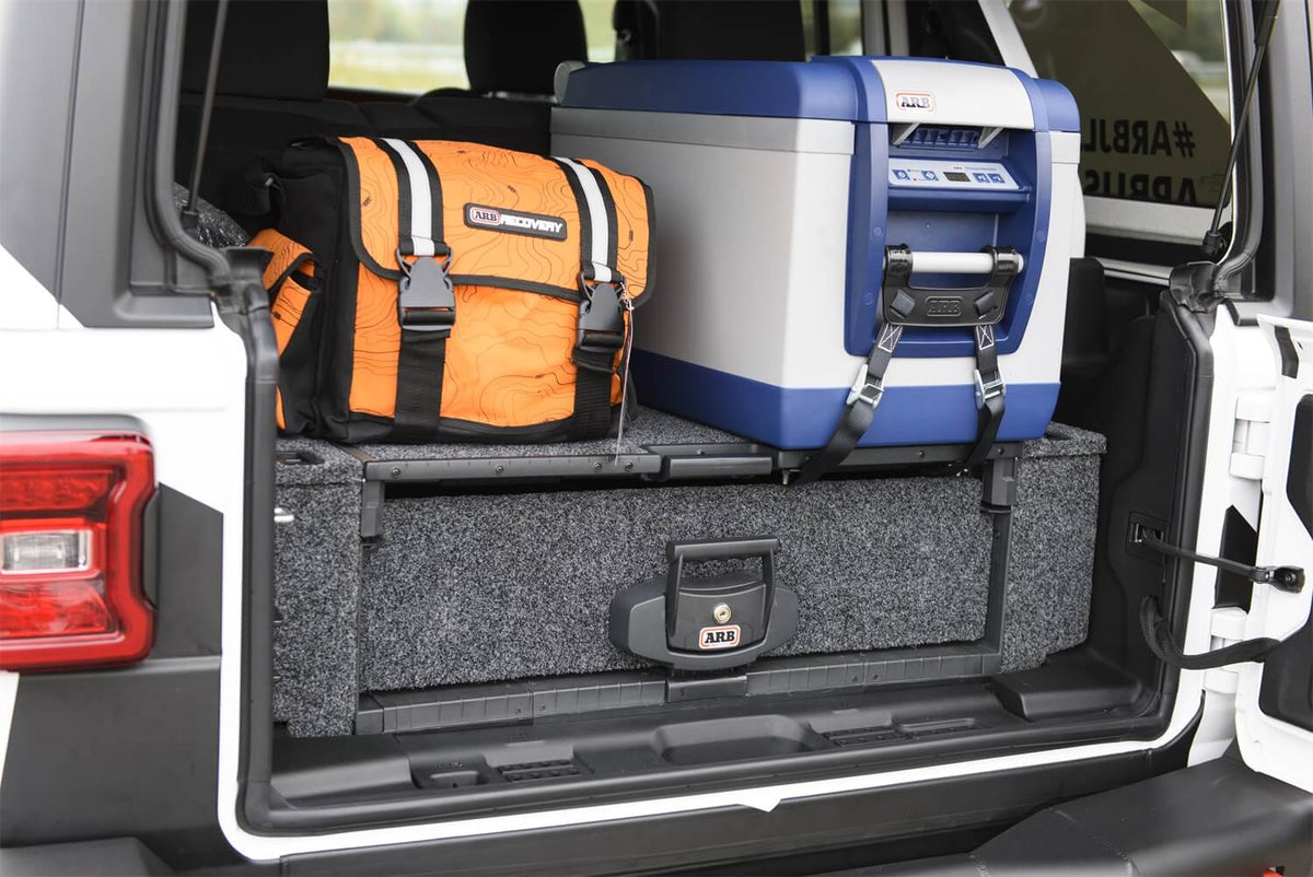 18-25 Jeep Wrangler Roller Drawer Side Floor Kit - Apollo Off-Road