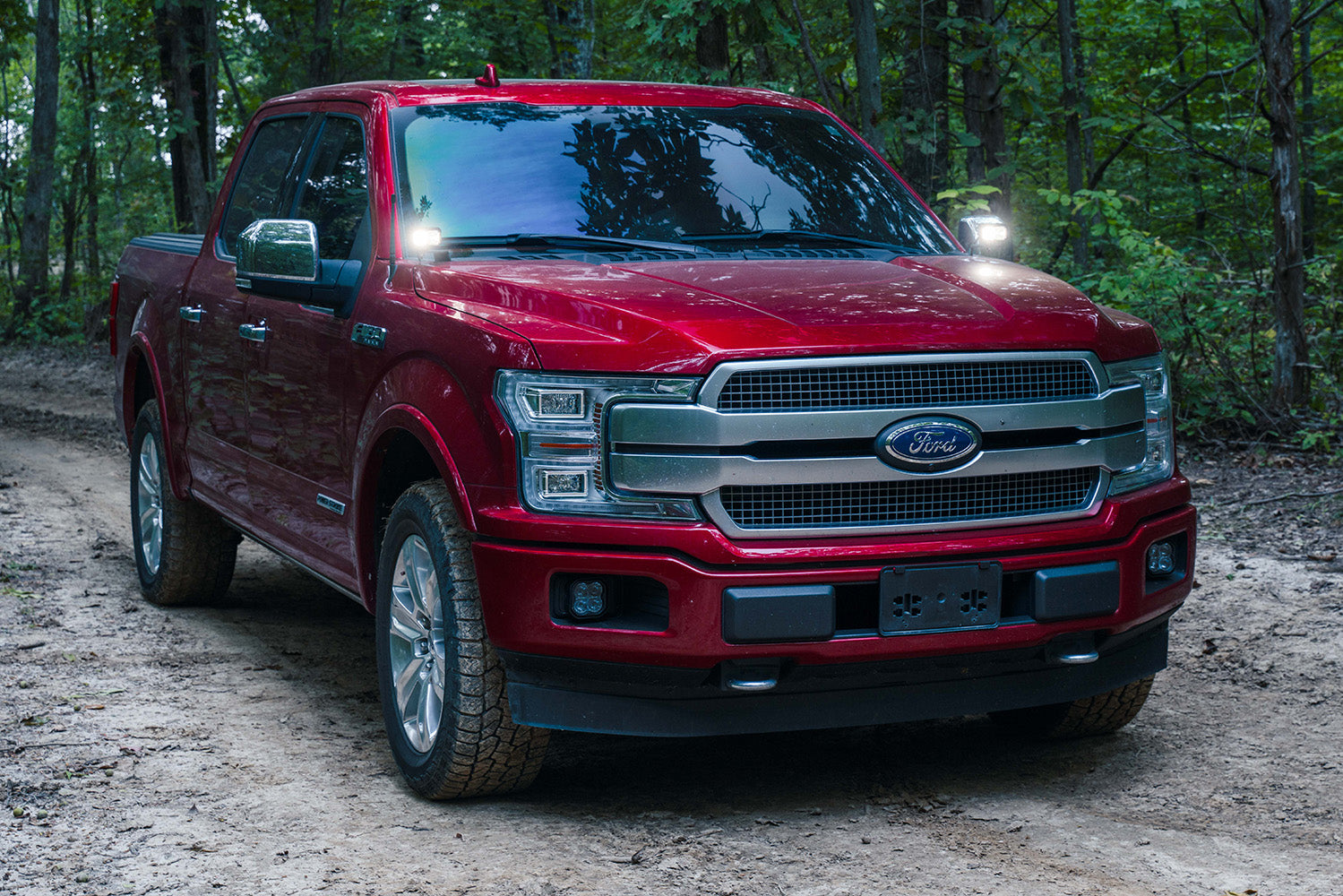 Diode Dynamics SS3 LED Ditch Light Kit for 2015-2020 Ford F-150/Raptor Sport White Combo