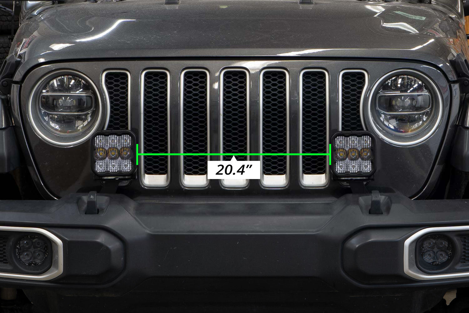 Diode Dynamics Stage Series Bumper Bracket Kit for 2018+ Jeep JL Wrangler