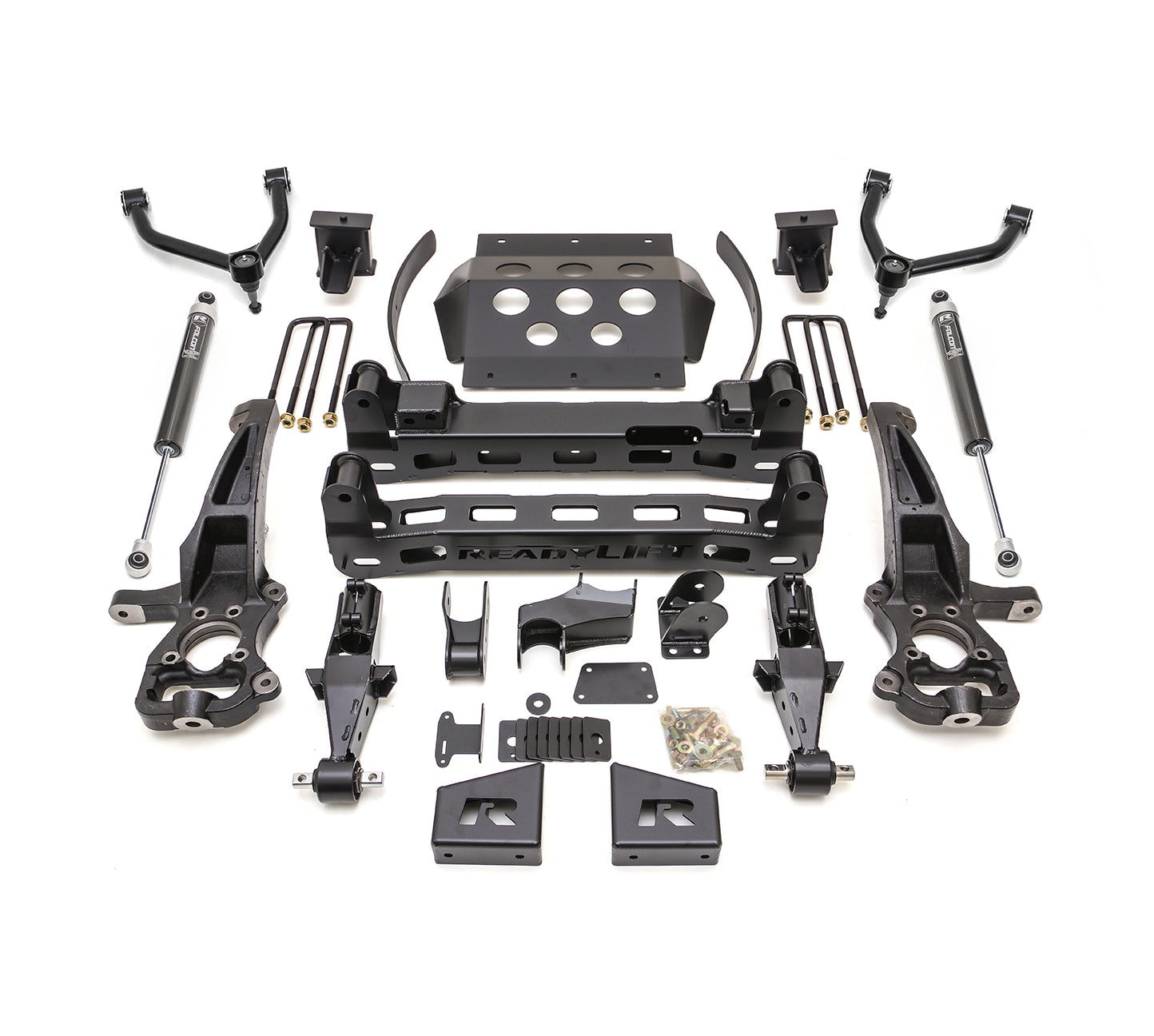 2019-2021 Chevrolet/GM 1500 8'' Big Lift Kit With rear Falcon - Apollo Off-Road
