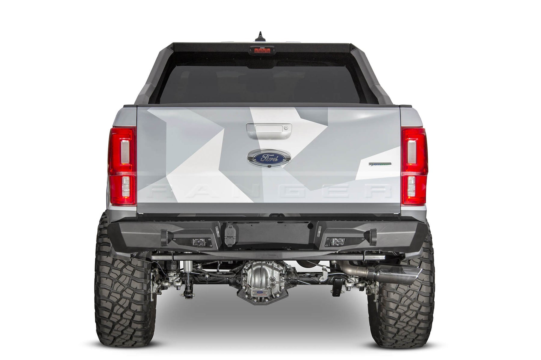 2019 - 2023 Ford Ranger Stealth Fighter Rear Bumper - Apollo Off-Road
