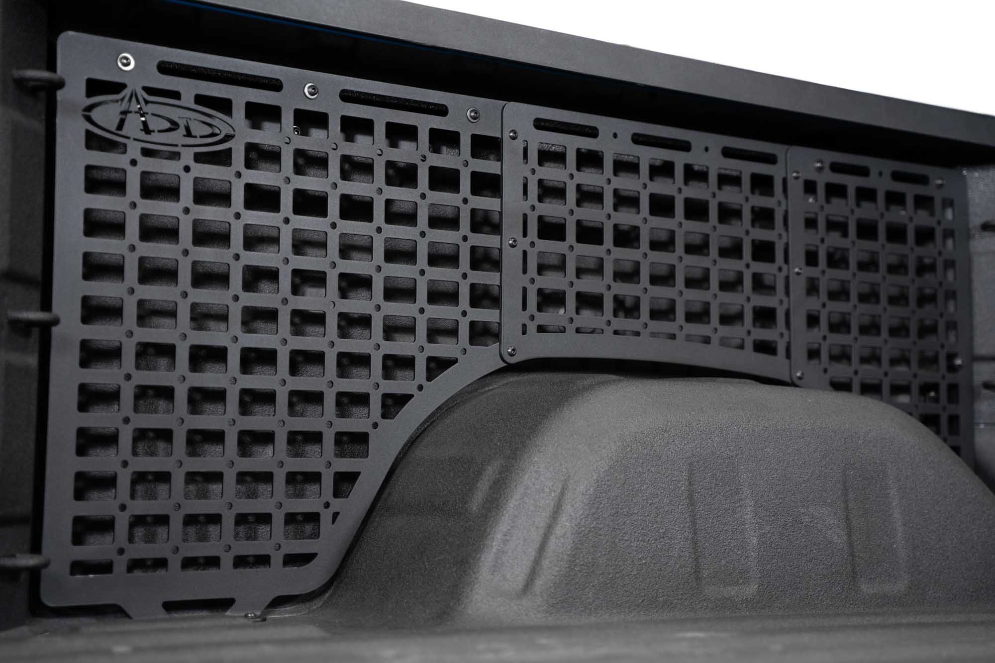 2019+ Chevrolet Silverado 1500 / GMC Sierra 1500 Bed Side Molle Panels, Driver Full - Apollo Off-Road