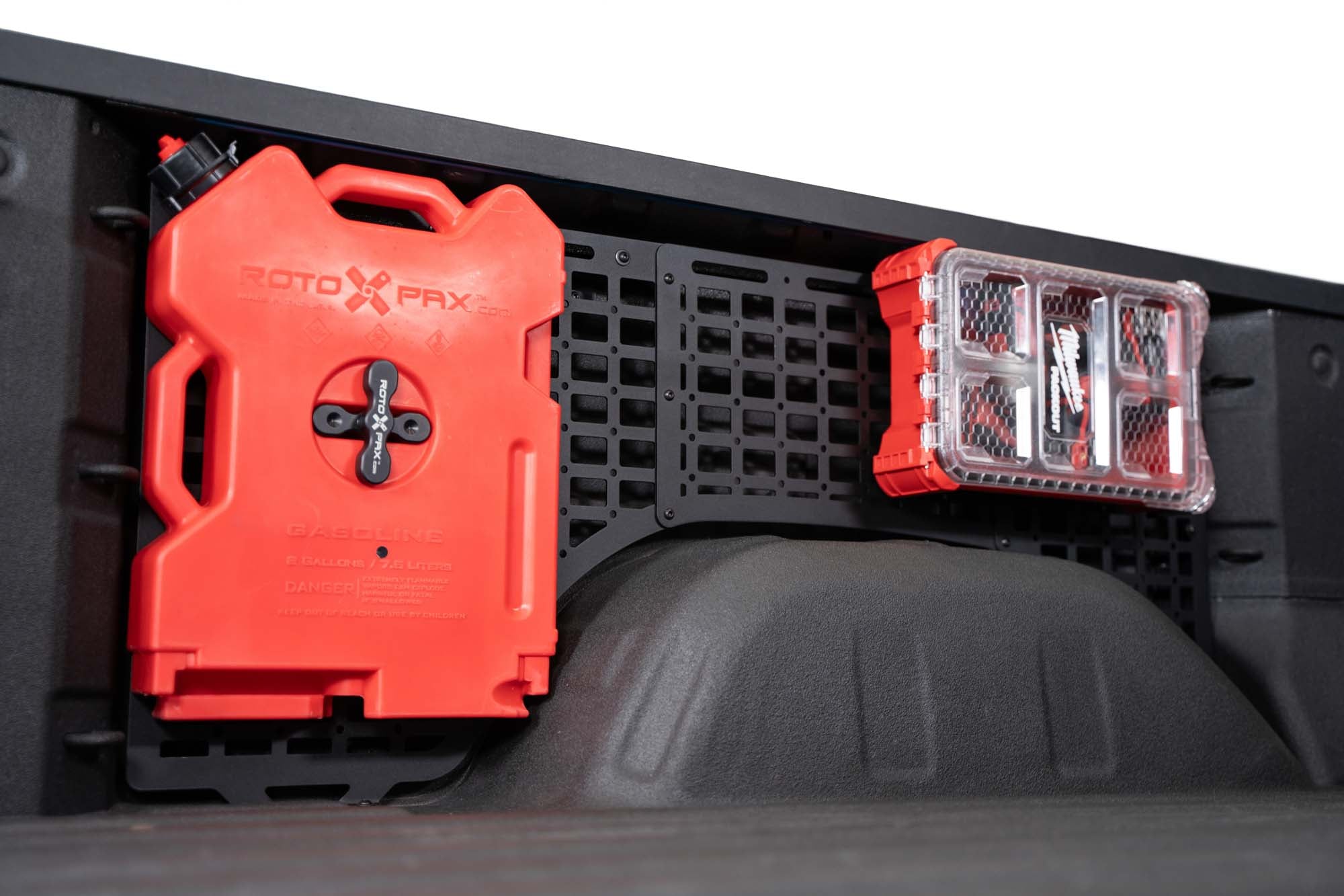 2019+ Chevrolet Silverado 1500 / GMC Sierra 1500 Bed Side Molle Panels, Driver/Passenger Center - Apollo Off-Road