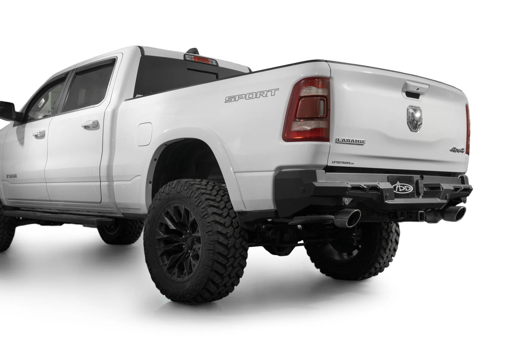 2019+ RAM 1500 Black Label Rear Bumper - Apollo Off-Road