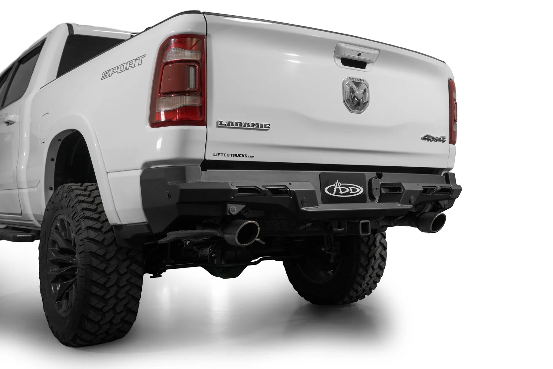 2019+ RAM 1500 Black Label Rear Bumper - Apollo Off-Road
