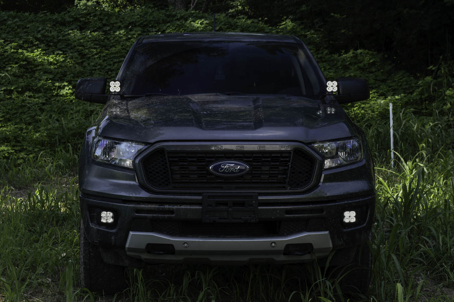 Diode Dynamics SS3 LED Ditch Light Kit for 2019-2021 Ford Ranger Sport Yellow Combo