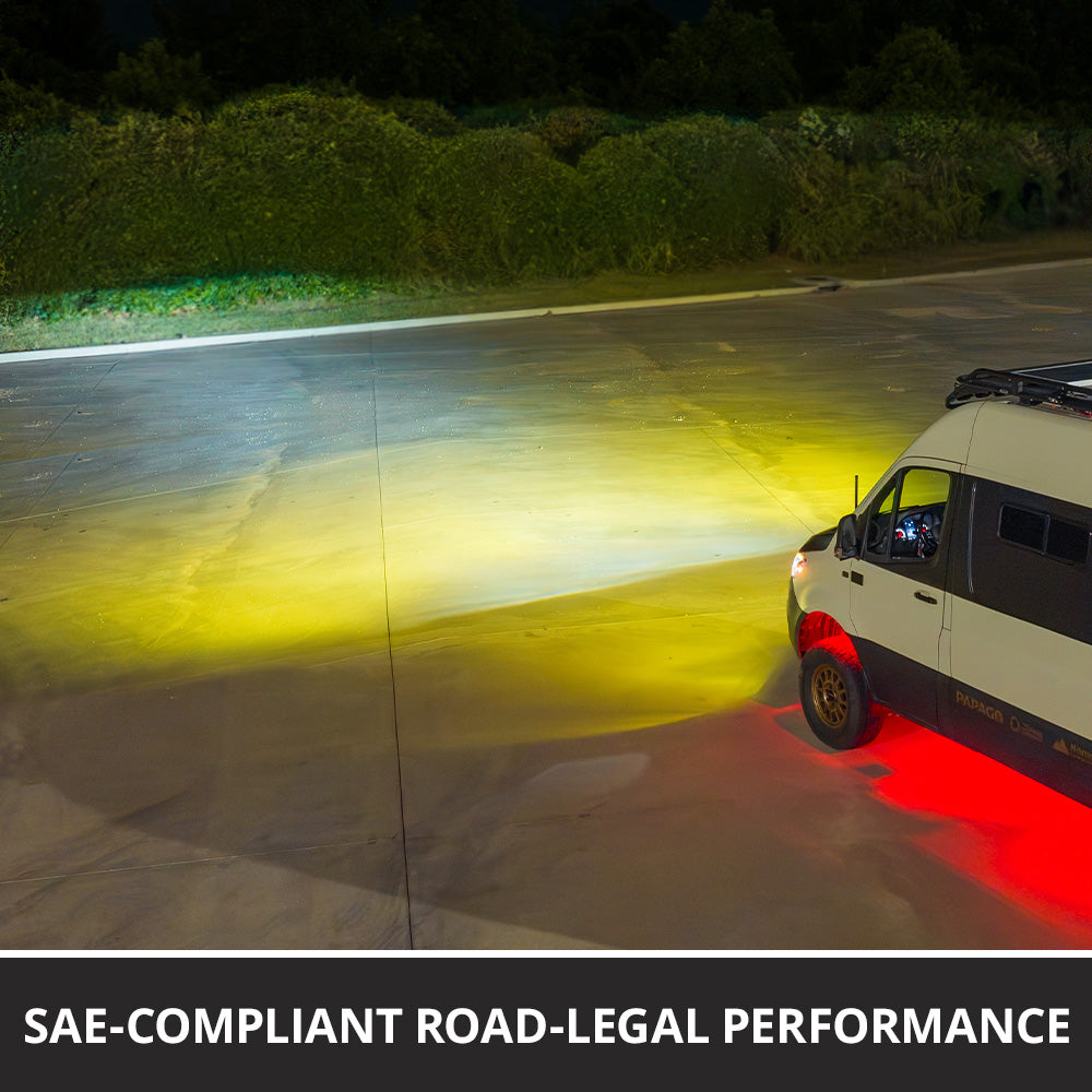 Diode Dynamics SS3 Sport LED Fog Light Kit for Mercedes-Benz 19-23 Sprinter 1500/19-26 Sprinter 2500/3500/3500XD/4500