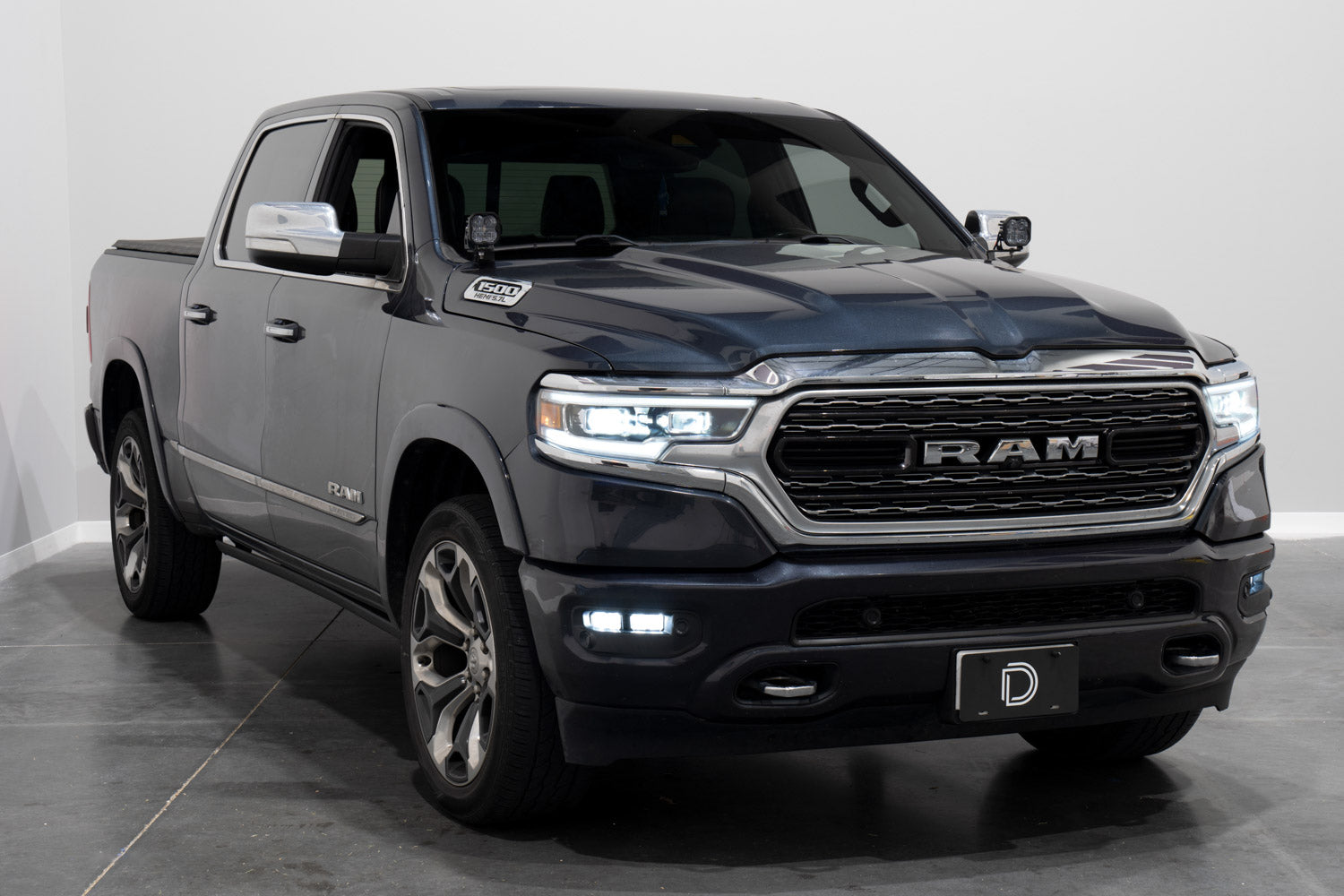 Diode Dynamics SSC2 LED Fog Pocket Kit for 2019-2024 Ram White Sport