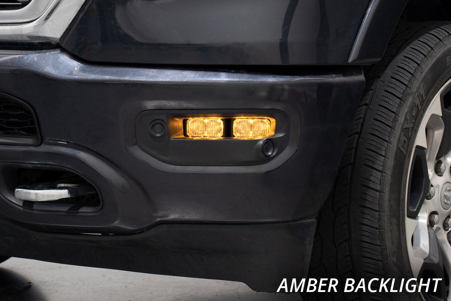 Diode Dynamics SSC2 LED Fog Pocket Kit for 2019-2024 Ram White Sport