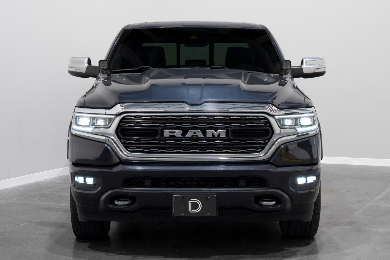 Diode Dynamics SSC2 LED Fog Pocket Kit for 2019-2024 Ram White Sport