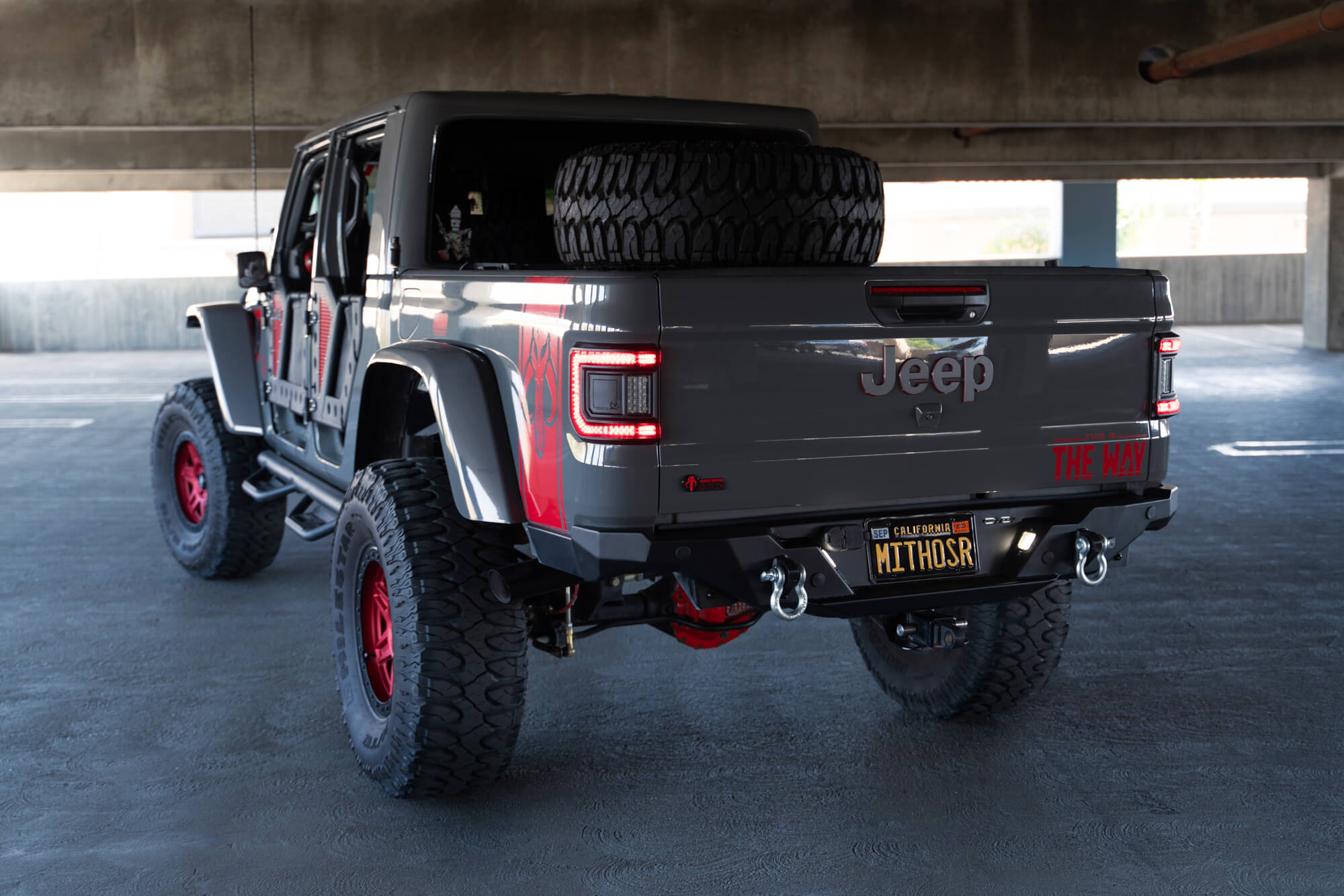 2020-2023 Jeep Gladiator JT FS-15 Series Rear Bumper - Apollo Off-Road