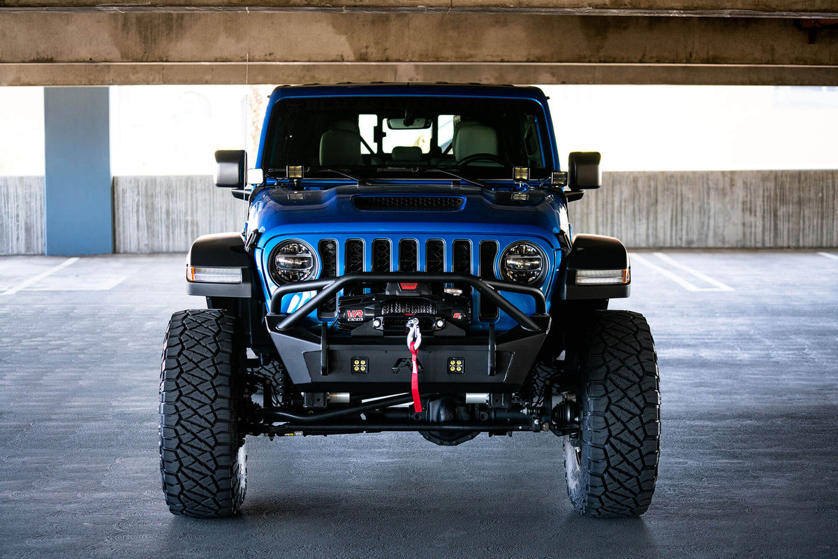 2020-22 Jeep JL 392 & Jeep JT Mojave Edition Dual Pod Light Mounts - Apollo Off-Road