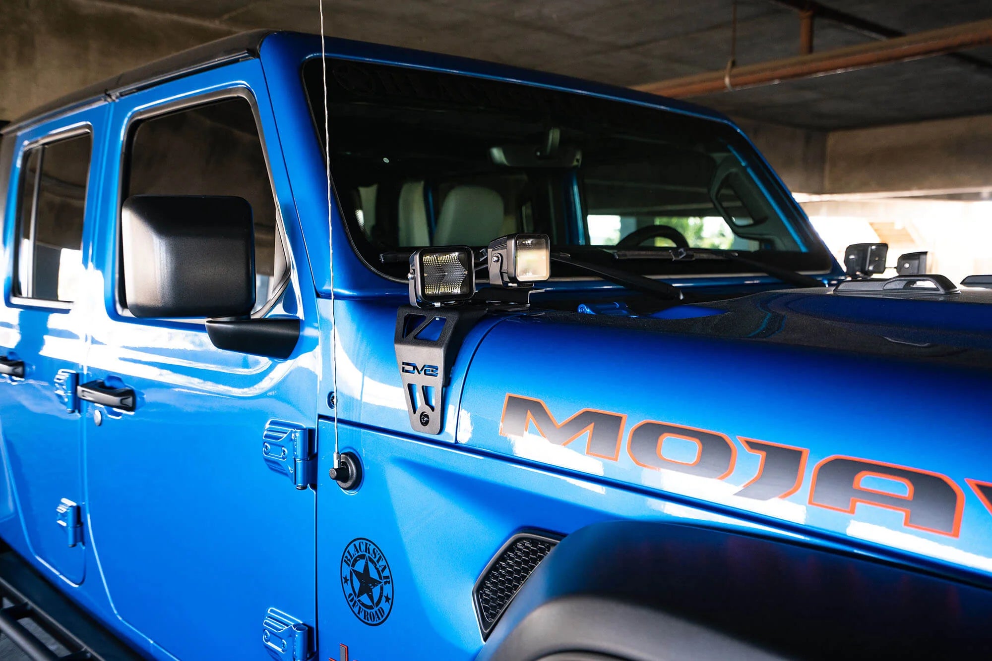 2020-22 Jeep JL 392 & Jeep JT Mojave Edition Dual Pod Light Mounts - Apollo Off-Road
