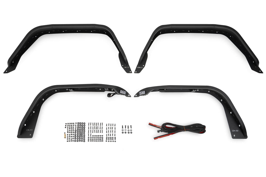 2020+ Jeep Gladiator JT Slim Fender Flares - Apollo Off-Road