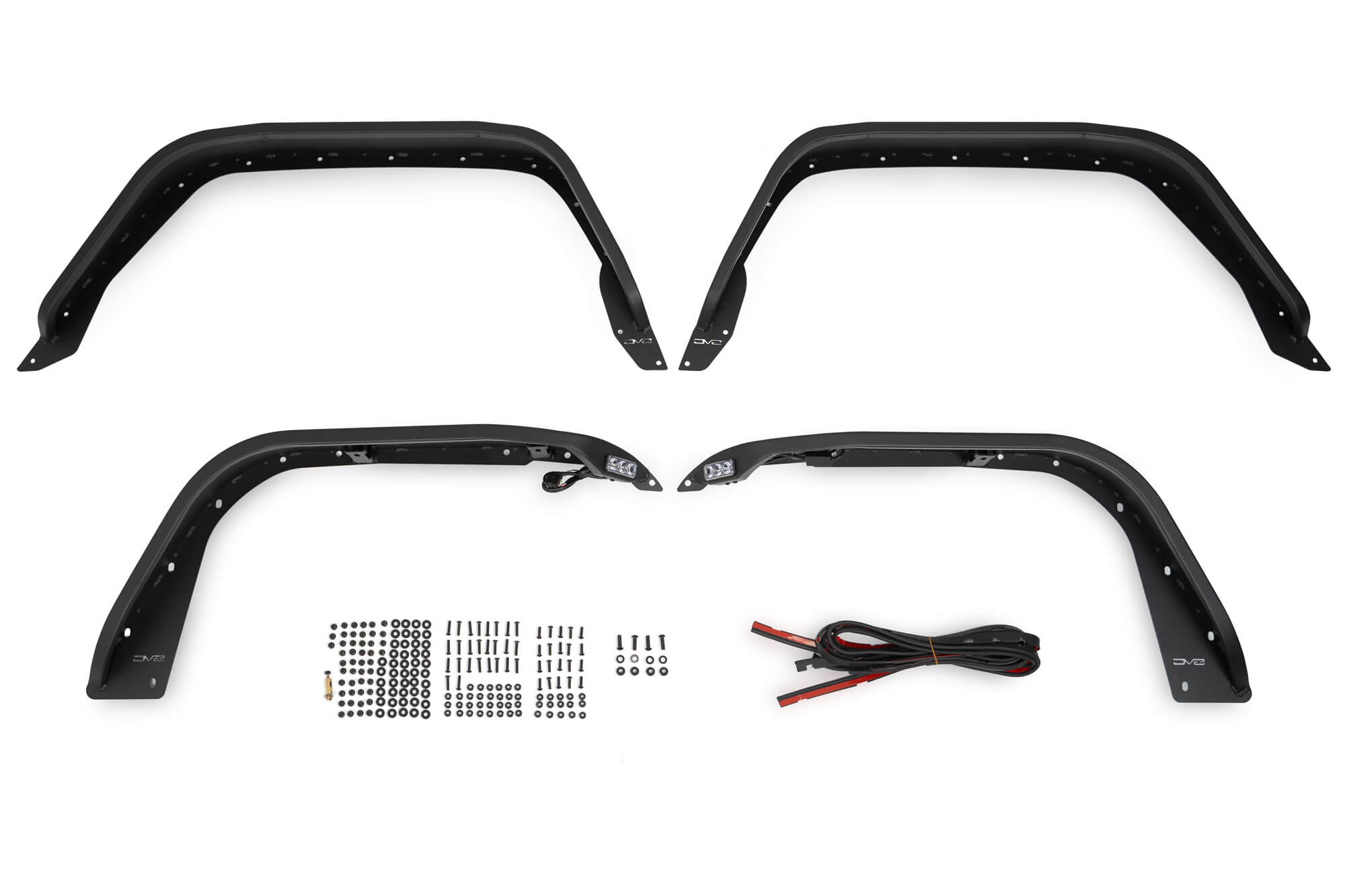 2020+ Jeep Gladiator JT Slim Fender Flares - Apollo Off-Road