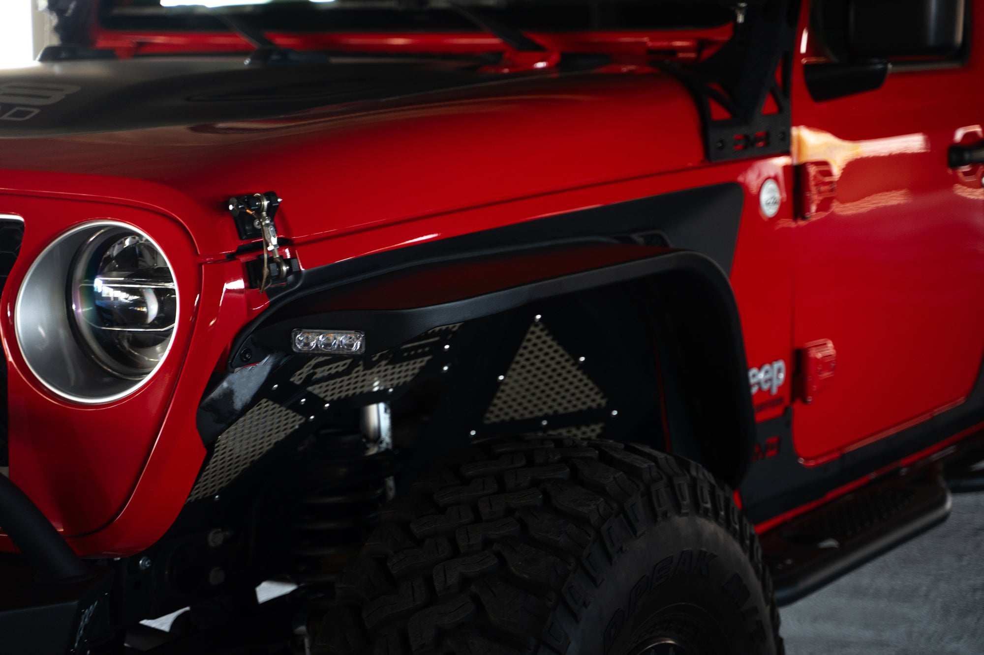 2020+ Jeep Gladiator JT Slim Fender Flares - Apollo Off-Road