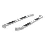 ARIES 3" Round Polished Stainless Side Bars, 2007-2021 Toyota Tundra