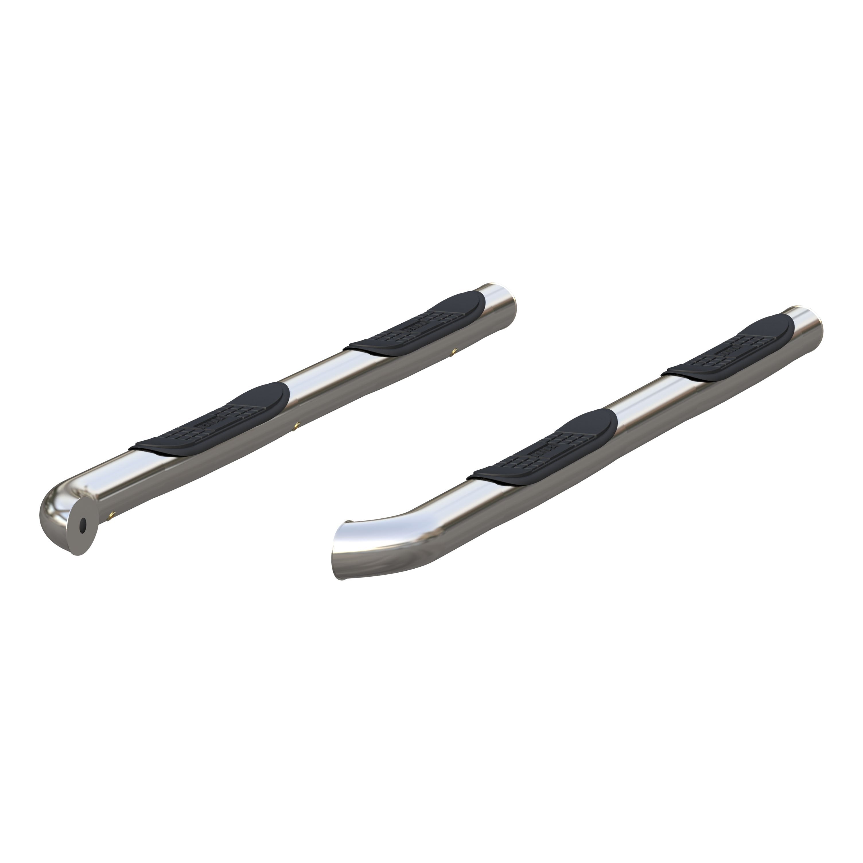ARIES 3" Round Polished Stainless Side Bars, 2014-2018 Toyota 4Runner