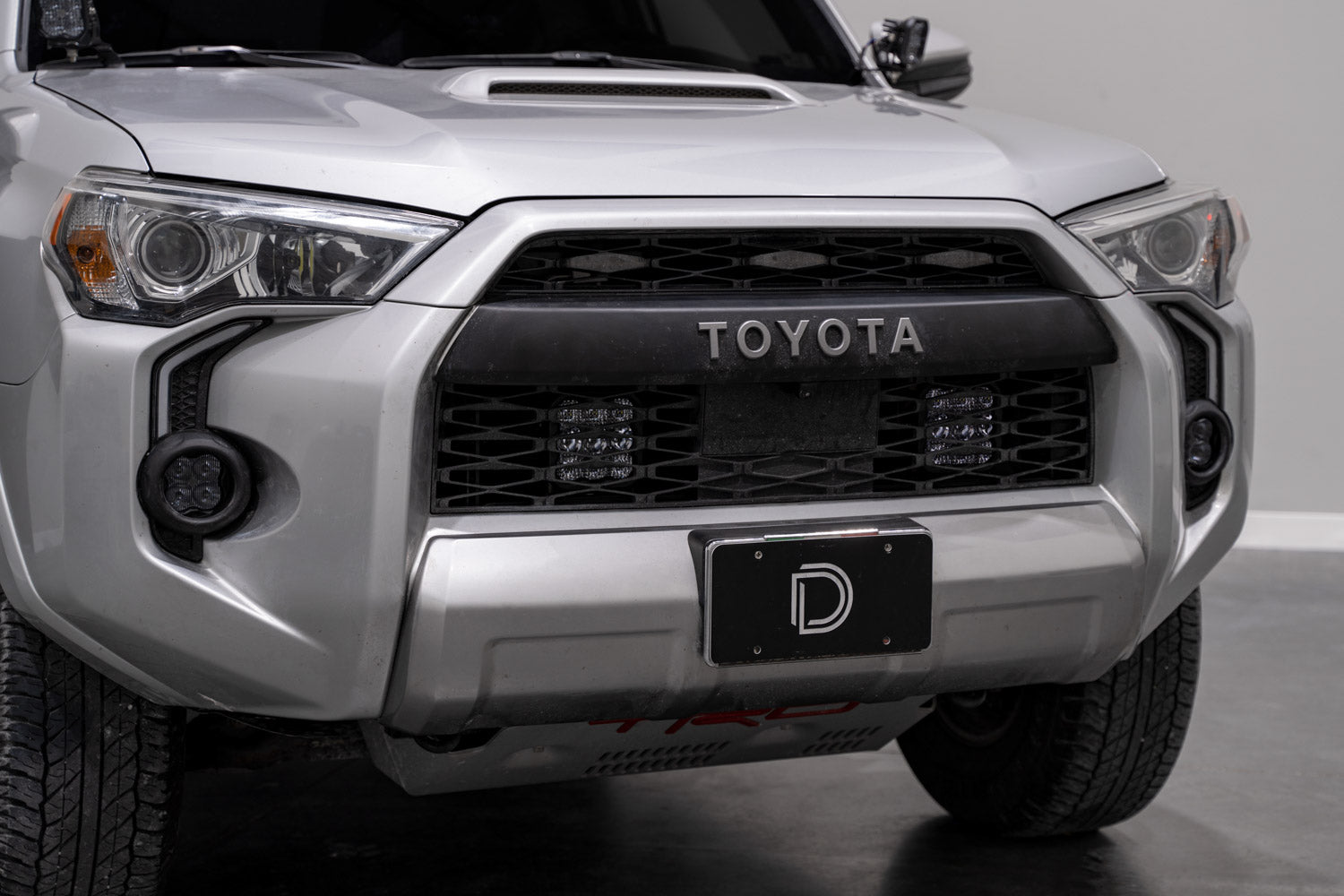 Diode Dynamics SS5 Stealth Grille LED 2-Pod Kit for 2014-2024 Toyota 4Runner Pro White Driving