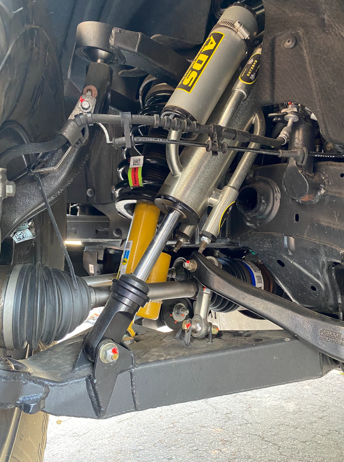 Foutz Motorsports 3" Long Travel Front Suspension Kit with Fabricated Upper Control Arm 2021-2026 Ford Bronco