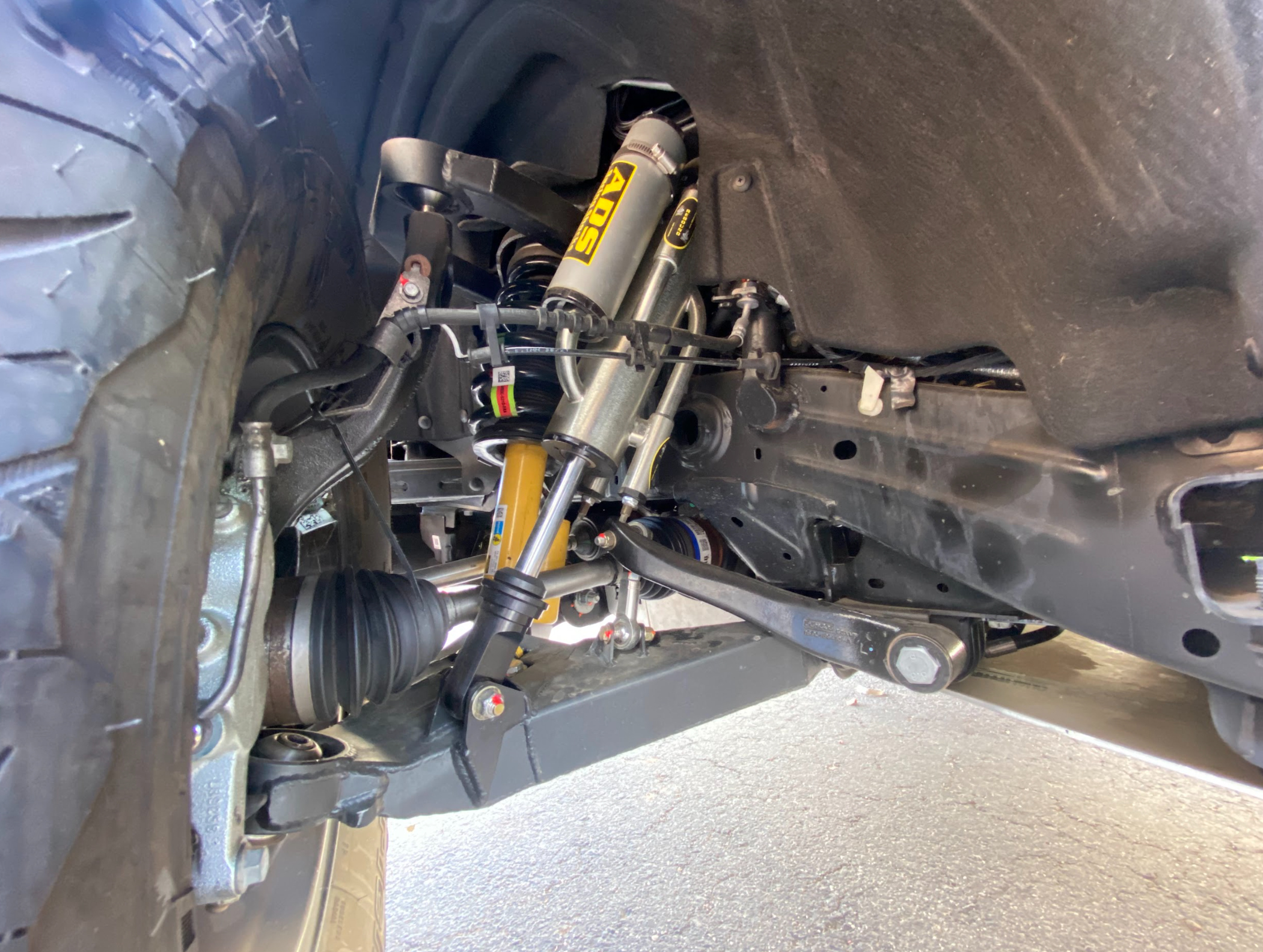Foutz Motorsports 3" Long Travel Front Suspension Kit with Fabricated Upper Control Arm 2021-2026 Ford Bronco