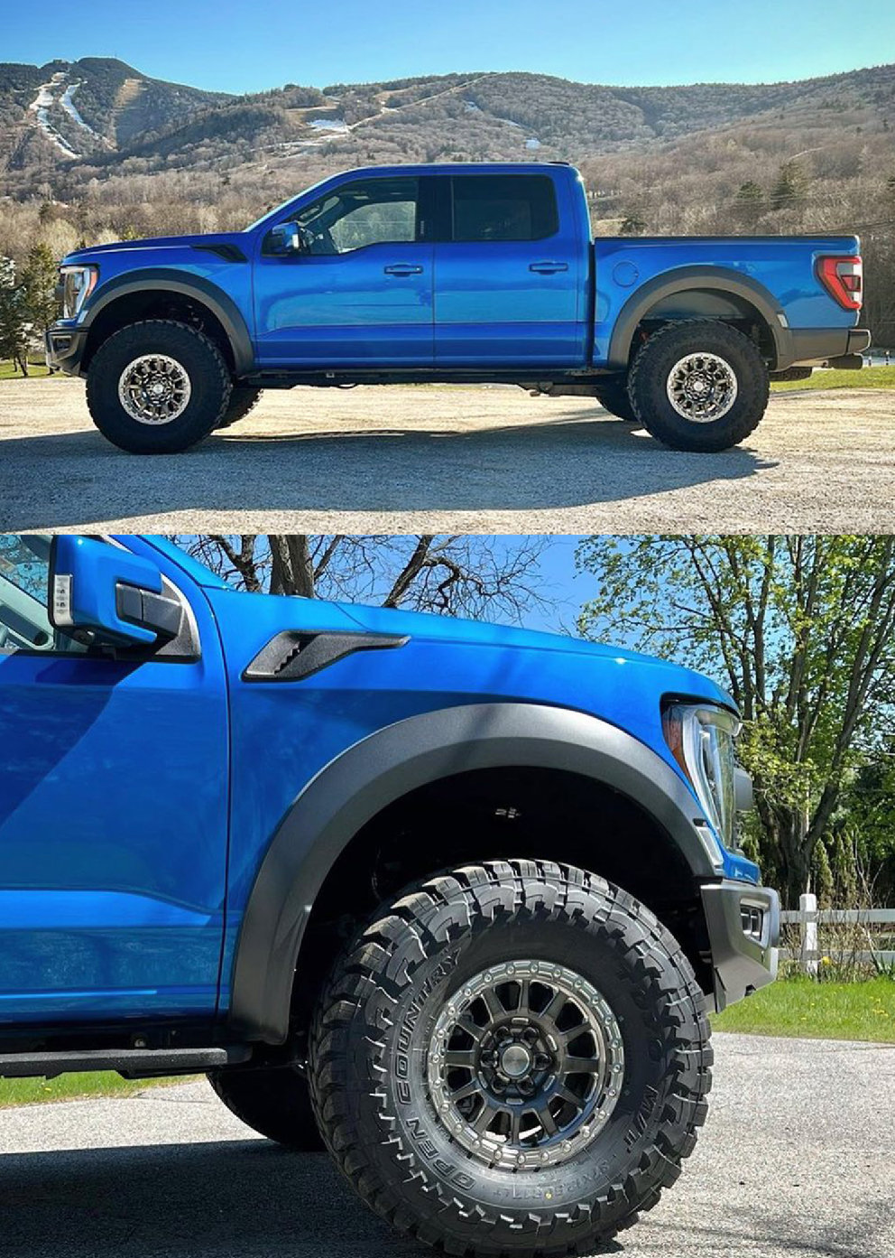 Foutz Motorsports Front Leveling Collar kit (1.5 or 2 inch lift) 2021-2023 Ford F-150 Raptor 2023 Ford F-150 Raptor R