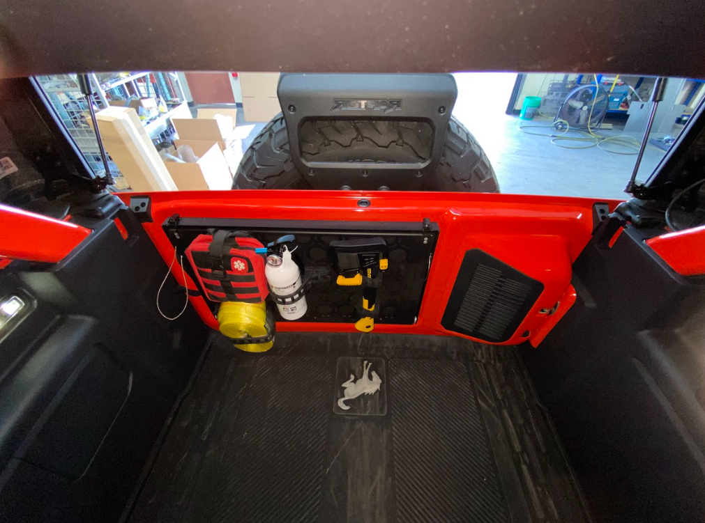 Foutz Motorsports Tailgate Fold Down Table Kit by Adapt-A-Panel 2022-2026 Ford Bronco Raptor 2021-2026 Ford Bronco