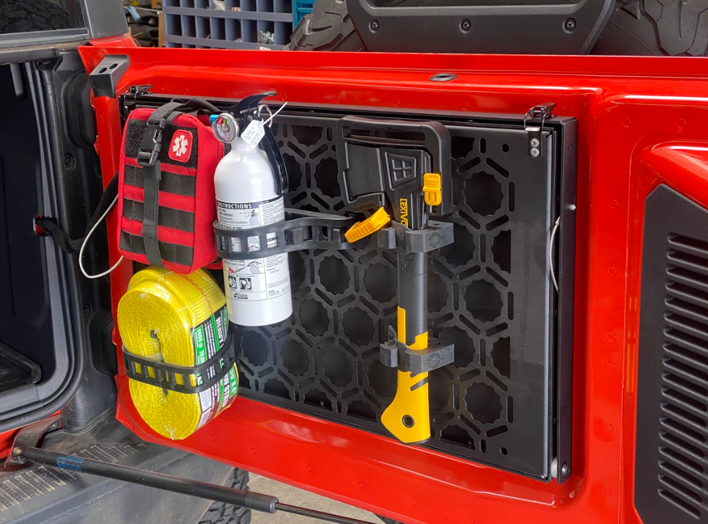 Foutz Motorsports Tailgate Fold Down Table Kit by Adapt-A-Panel 2022-2026 Ford Bronco Raptor 2021-2026 Ford Bronco