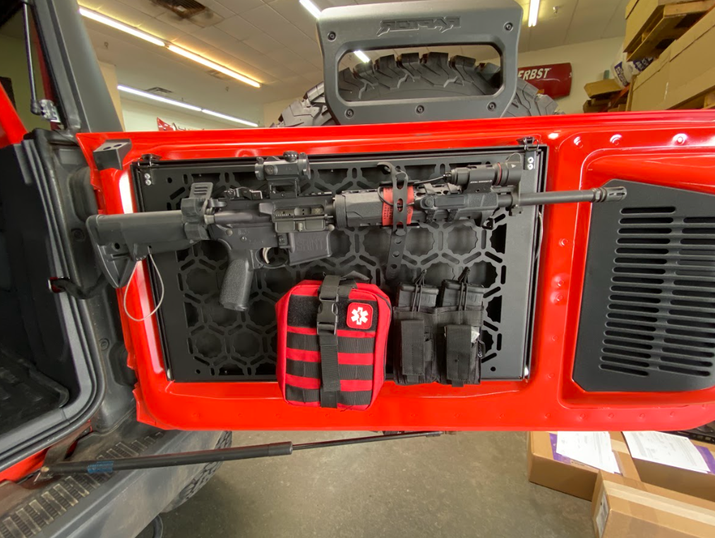 Foutz Motorsports Tailgate Fold Down Table Kit by Adapt-A-Panel 2022-2026 Ford Bronco Raptor 2021-2026 Ford Bronco