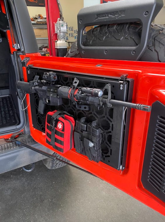 Foutz Motorsports Tailgate Fold Down Table Kit by Adapt-A-Panel 2022-2026 Ford Bronco Raptor 2021-2026 Ford Bronco