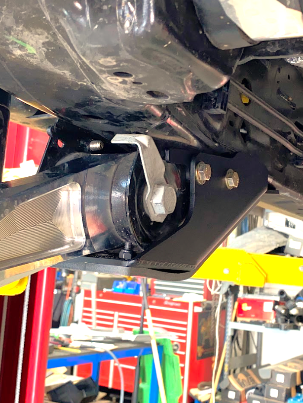 Foutz Motorsports REAR LOWER ARM FRAME GUARD with HDPE SLIDE 2021-2026 Ford Bronco