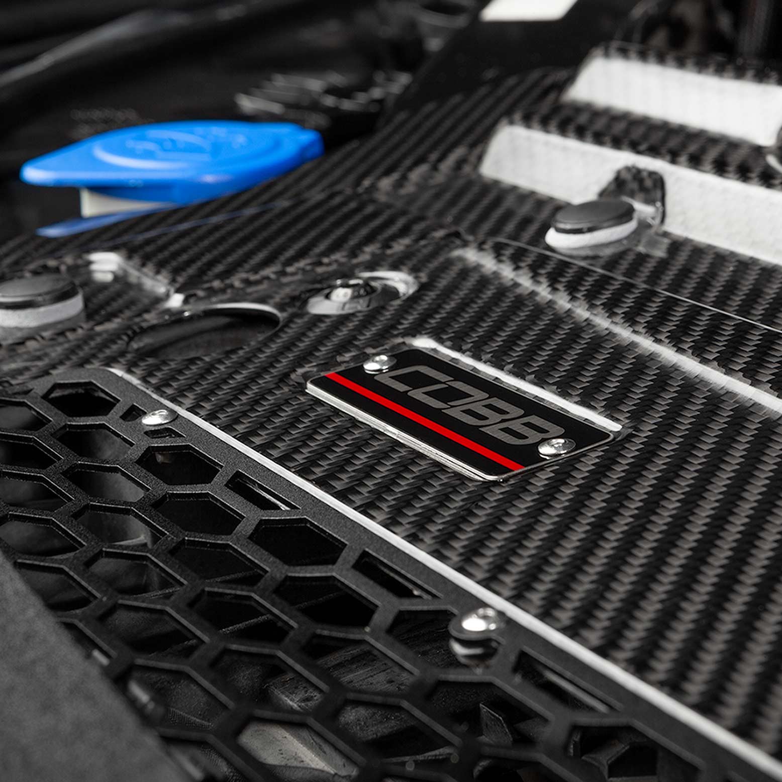2021-2023 Ford F-150 Ecoboost Raptor/Tremor/Limited 3.5L/2.7L Redline Carbon Fiber Radiator Shroud - Apollo Off-Road