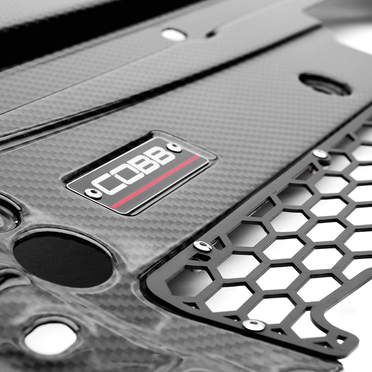 2021-2023 Ford F-150 Ecoboost Raptor/Tremor/Limited 3.5L/2.7L Redline Carbon Fiber Radiator Shroud - Apollo Off-Road