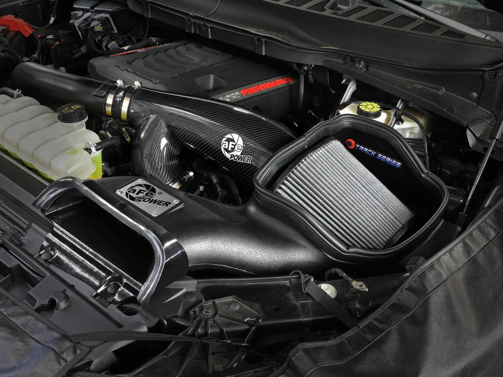 2021-2024 Ford F-150 Raptor Track Series Carbon Fiber Cold Air Intake System - Apollo Off-Road
