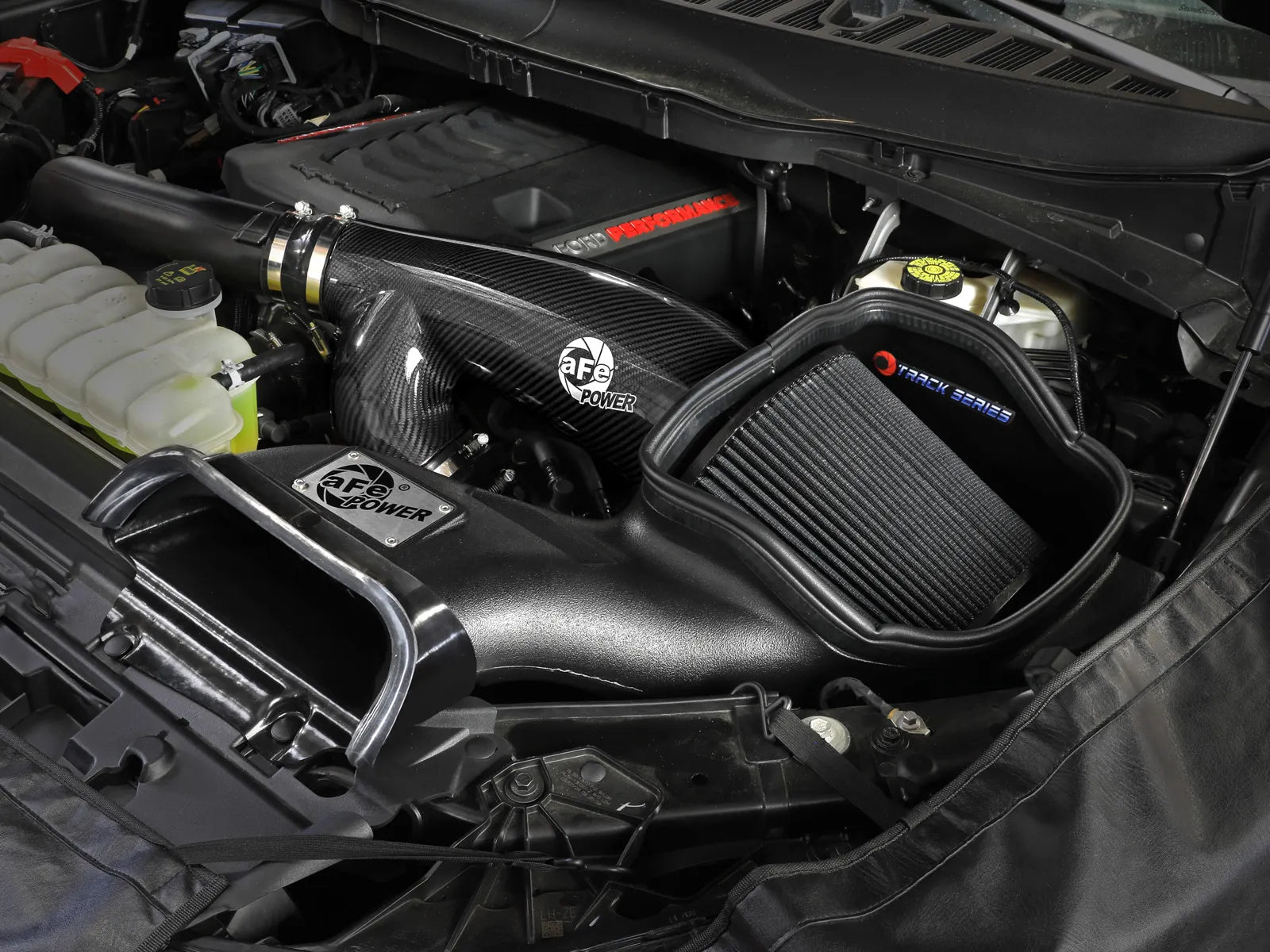 2021-2024 Ford F-150 Raptor Track Series Carbon Fiber Cold Air Intake System - Apollo Off-Road