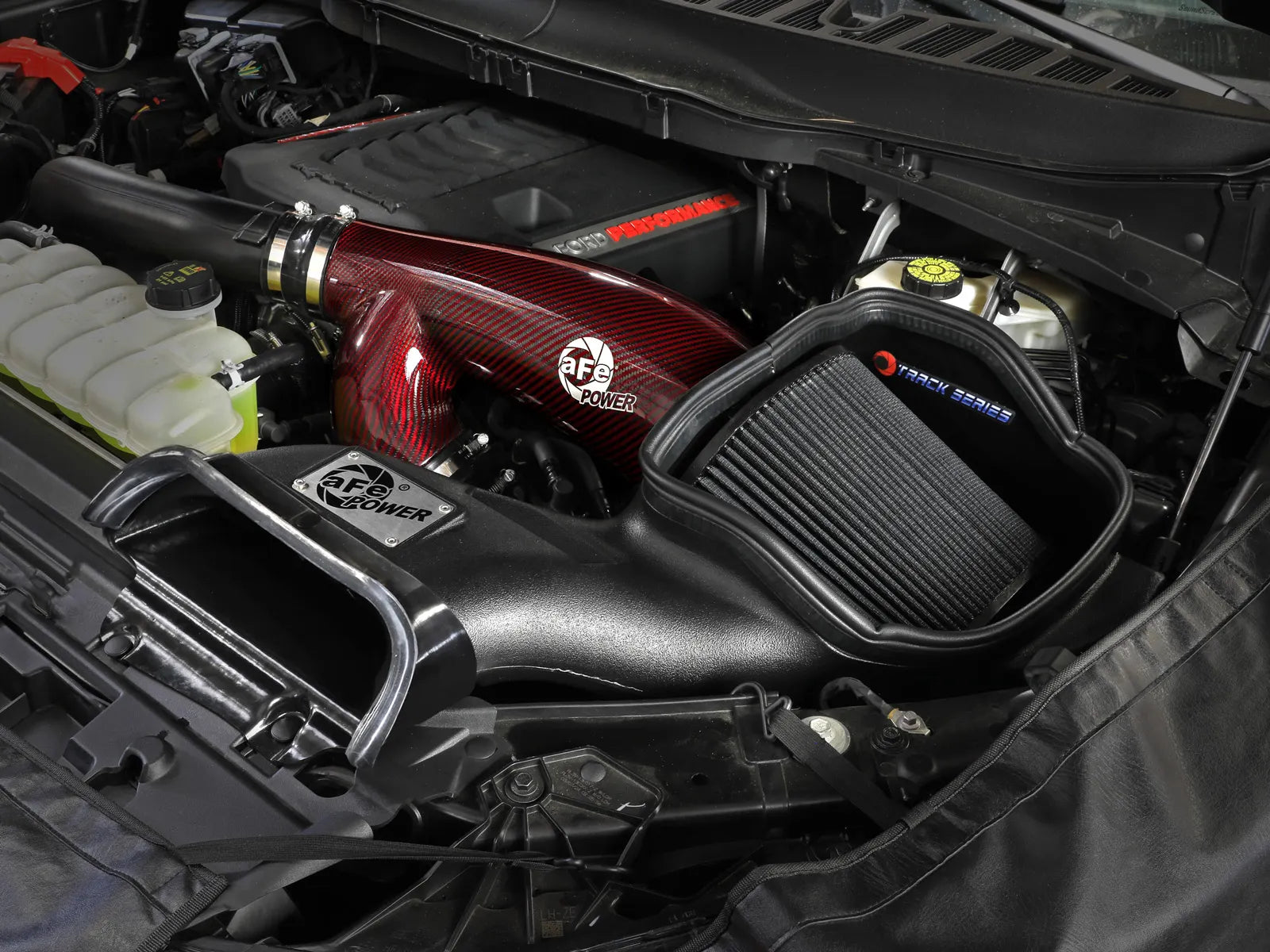 2021-2024 Ford F-150 Raptor Track Series Carbon Fiber Cold Air Intake System - Apollo Off-Road