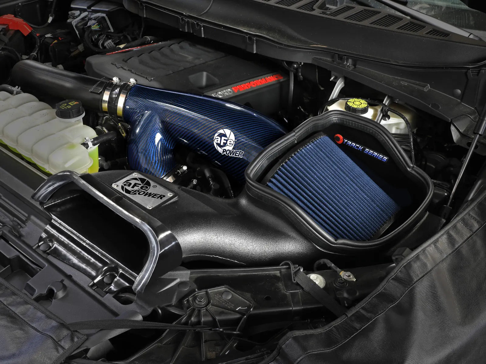 2021-2024 Ford F-150 Raptor Track Series Carbon Fiber Cold Air Intake System - Apollo Off-Road