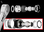 Foutz Motorsports Billet Aluminum Rear Suspension Kit with Ultra-Flex Joints Adjustable Panhard Bar 2021-2024 Ford F-150 Raptor 2023-2024 Ford F-150 Raptor R