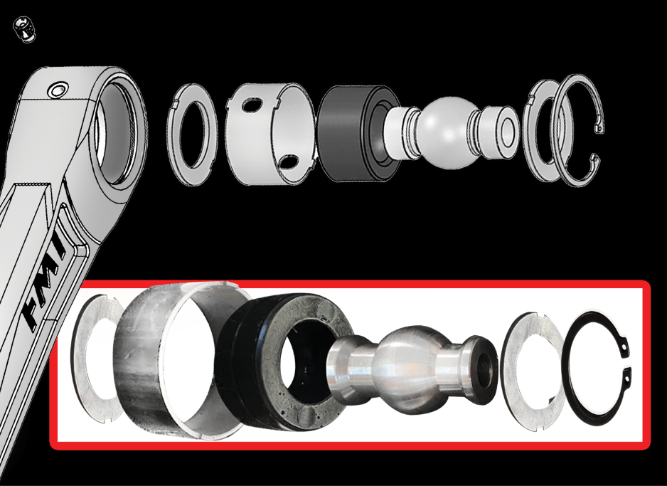 Foutz Motorsports Billet Aluminum Rear Suspension Arms with Ultra-Flex Joints 2021-2024 Ford F-150 Raptor 2023-2024 Ford F-150 Raptor R