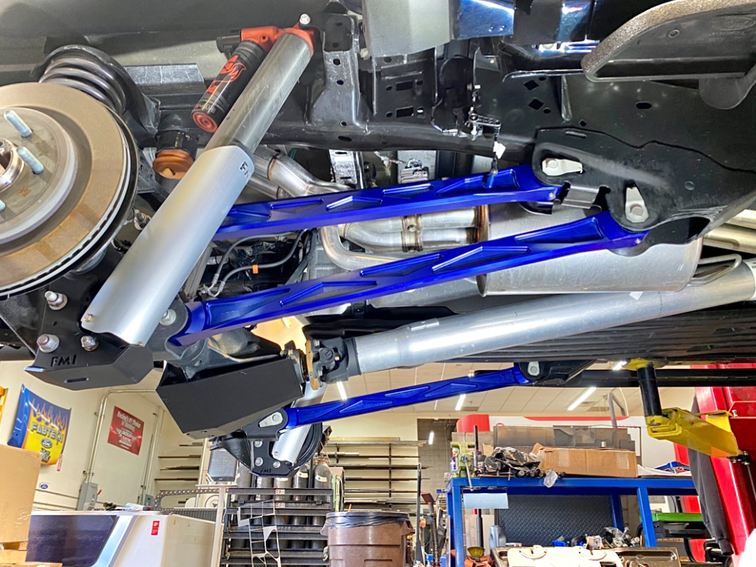 Foutz Motorsports Billet Aluminum Rear Suspension Arms with Ultra-Flex Joints 2021-2024 Ford F-150 Raptor 2023-2024 Ford F-150 Raptor R