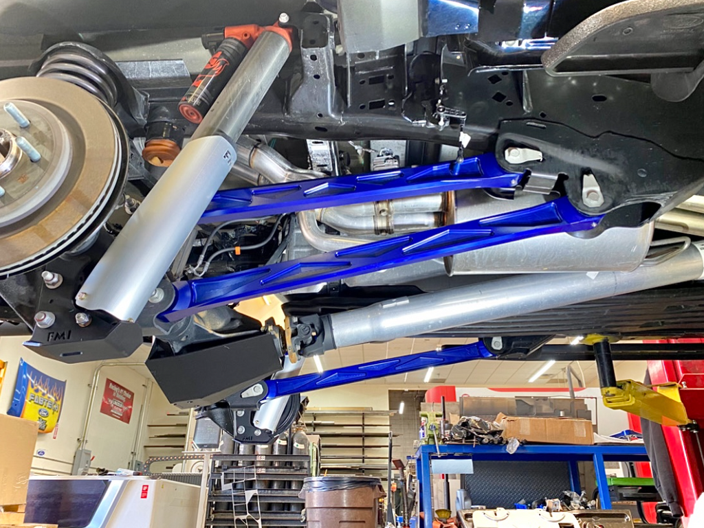 Foutz Motorsports Billet Aluminum Rear Suspension Kit with Ultra-Flex Joints Adjustable Panhard Bar 2021-2024 Ford F-150 Raptor 2023-2024 Ford F-150 Raptor R