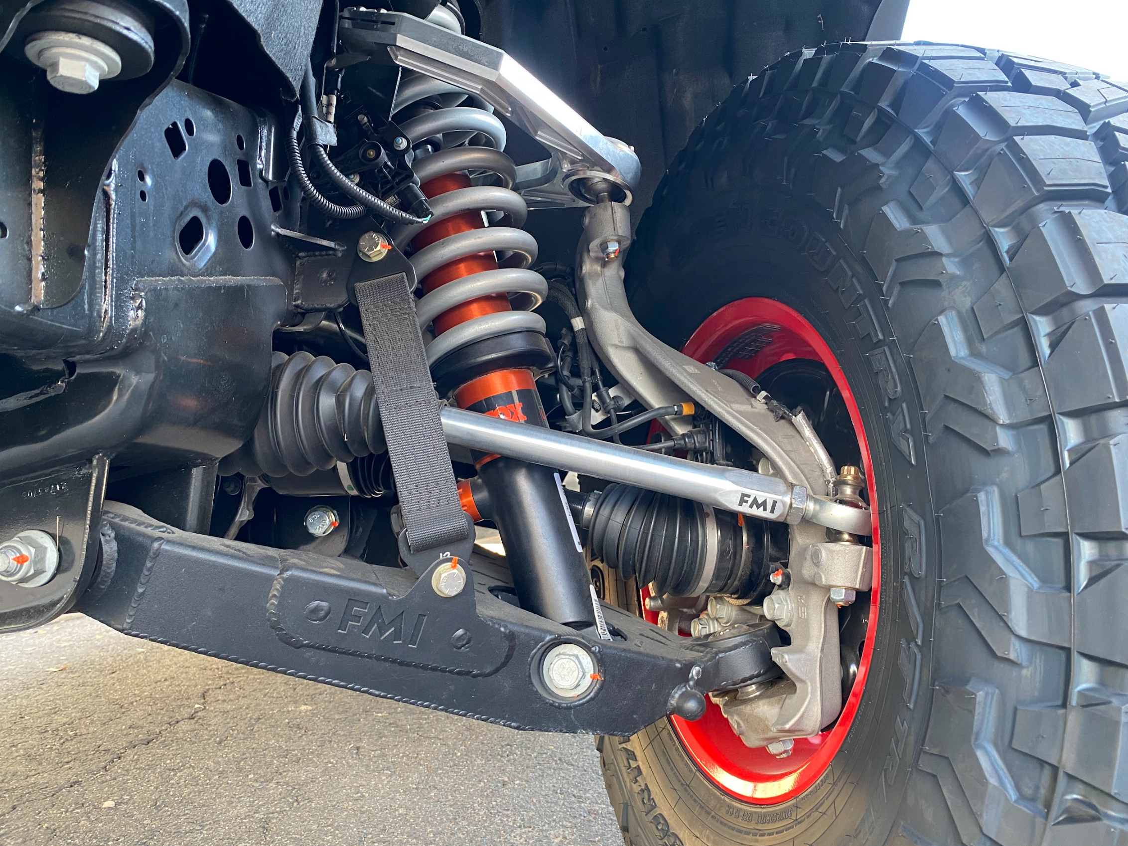 Foutz Motorsports Mid Travel Front Suspension Kit with Billet Upper Arm 2021-2024 Ford F-150 Raptor 2023-2024 Ford F-150 Raptor R