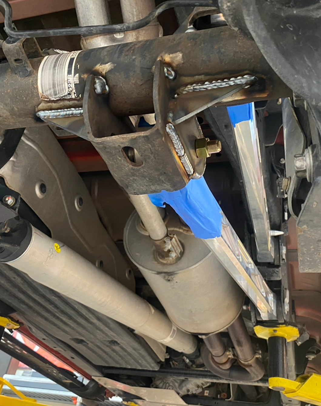 Foutz Motorsports Rear Axle Gusset Kit 2021-2023 Ford F-150 Raptor 2023 Ford F-150 Raptor R