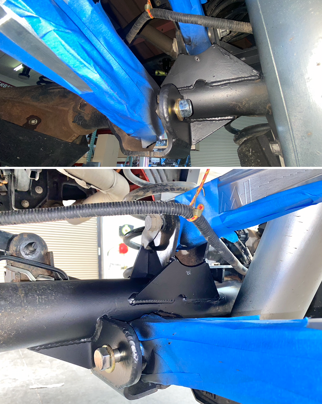 Foutz Motorsports Rear Axle Gusset Kit 2021-2023 Ford F-150 Raptor 2023 Ford F-150 Raptor R