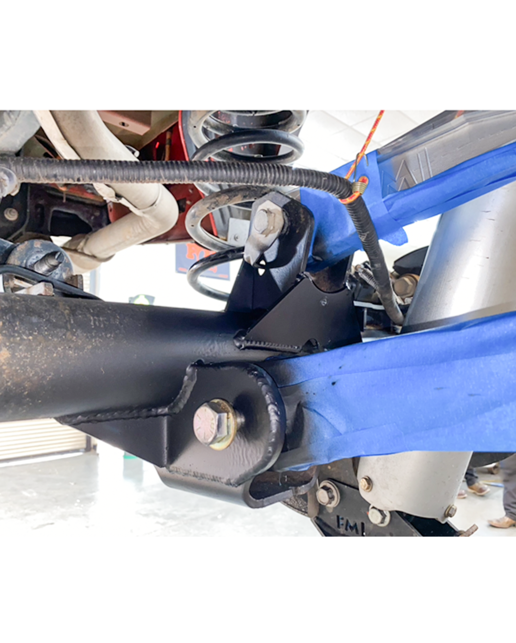 Foutz Motorsports Rear Axle Gusset Kit 2021-2023 Ford F-150 Raptor 2023 Ford F-150 Raptor R